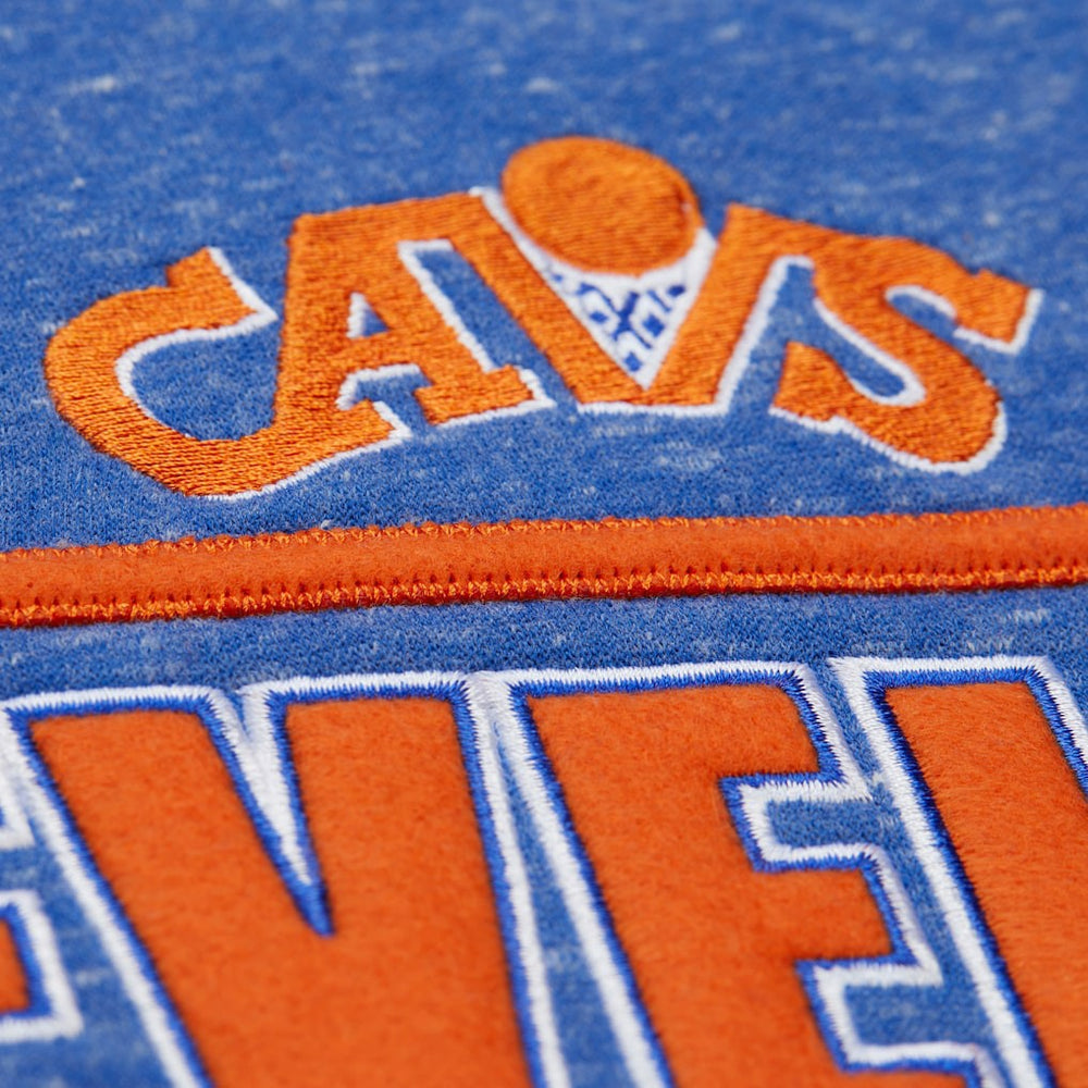 Mitchell & Ness - Cleveland Cavaliers Throw It Back Fleece Sweatshirt - Royal