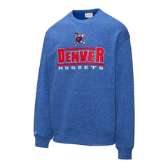 Mitchell & Ness - Denver Nuggets Throw It Back Fleece Sweatshirt - Royal