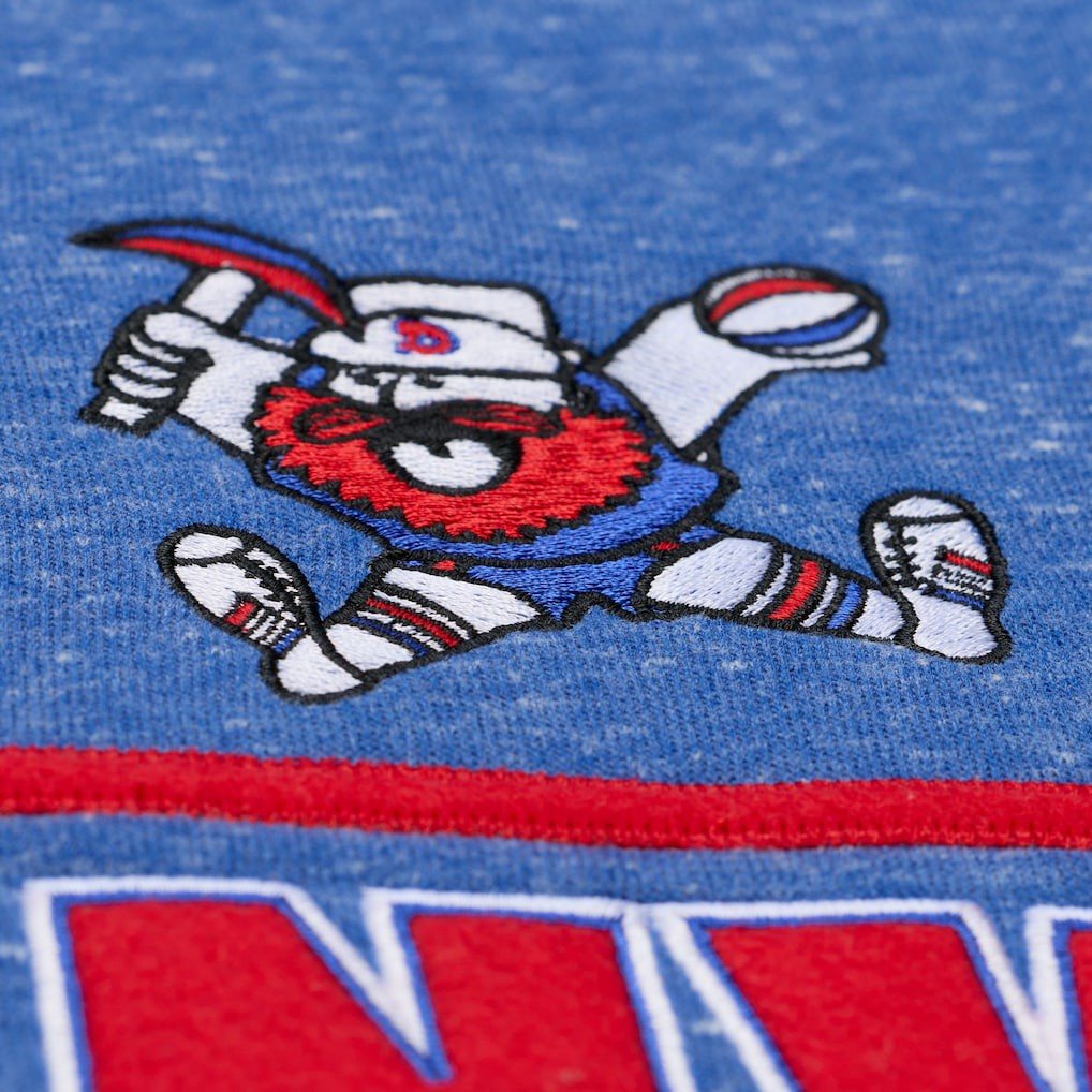 Mitchell & Ness - Denver Nuggets Throw It Back Fleece Sweatshirt - Royal