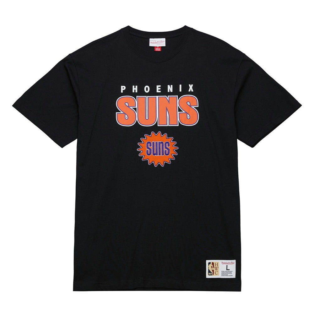 Mitchell & Ness - Phoenix Suns Hardwood Classics Throw It Back Premium T-Shirt - Black