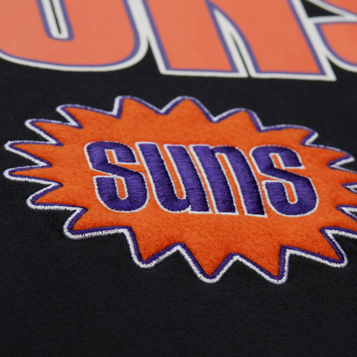 Mitchell & Ness - Phoenix Suns Hardwood Classics Throw It Back Premium T-Shirt - Black