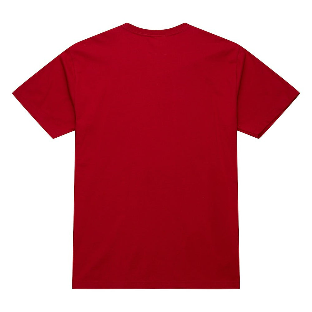 Mitchell & Ness - Houston Rockets Hardwood Classics Throw It Back Premium T-Shirt - Red