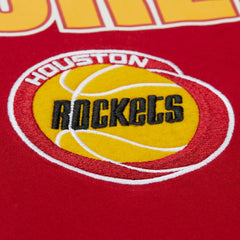 Mitchell & Ness - Houston Rockets Hardwood Classics Throw It Back Premium T-Shirt - Red