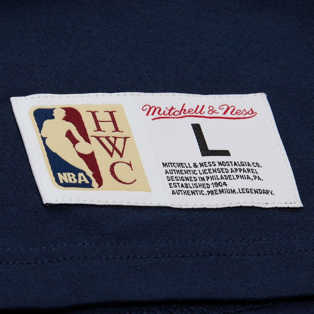 Mitchell & Ness - Dallas Mavericks Hardwood Classics Throw It Back Premium T-Shirt - Navy