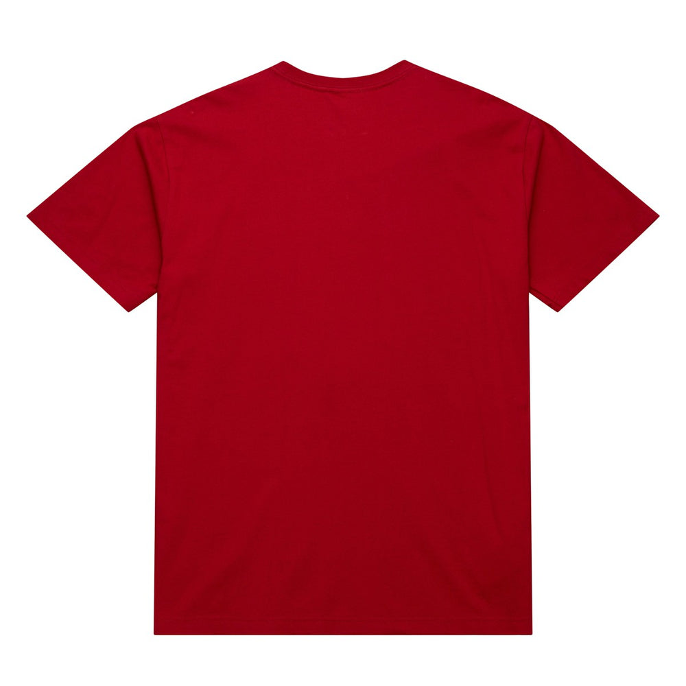 Mitchell & Ness - Miami Heat Hardwood Classics Throw It Back Premium T-Shirt - Red