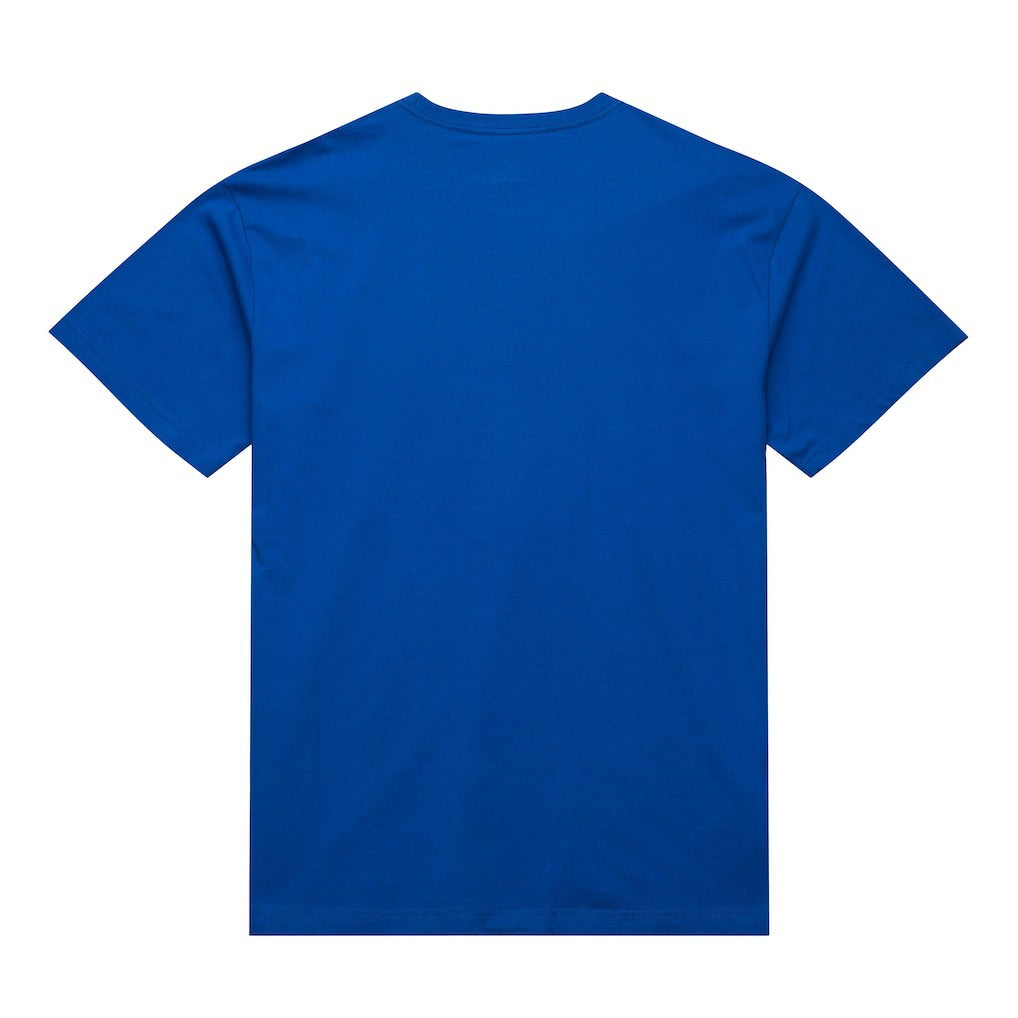Mitchell & Ness - New York Knicks Hardwood Classics Throw It Back Premium T-Shirt - Blue