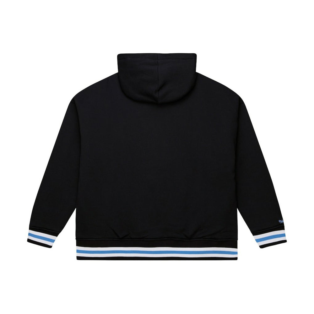 Mitchell & Ness - Cleveland Cavaliers Throw It Back Quilted Fleece Quarter-Zip Hoodie - Black