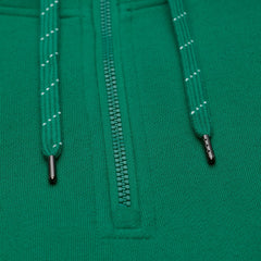 Mitchell & Ness - Boston Celtics Throw It Back Quilted Fleece Quarter-Zip Hoodie - Green