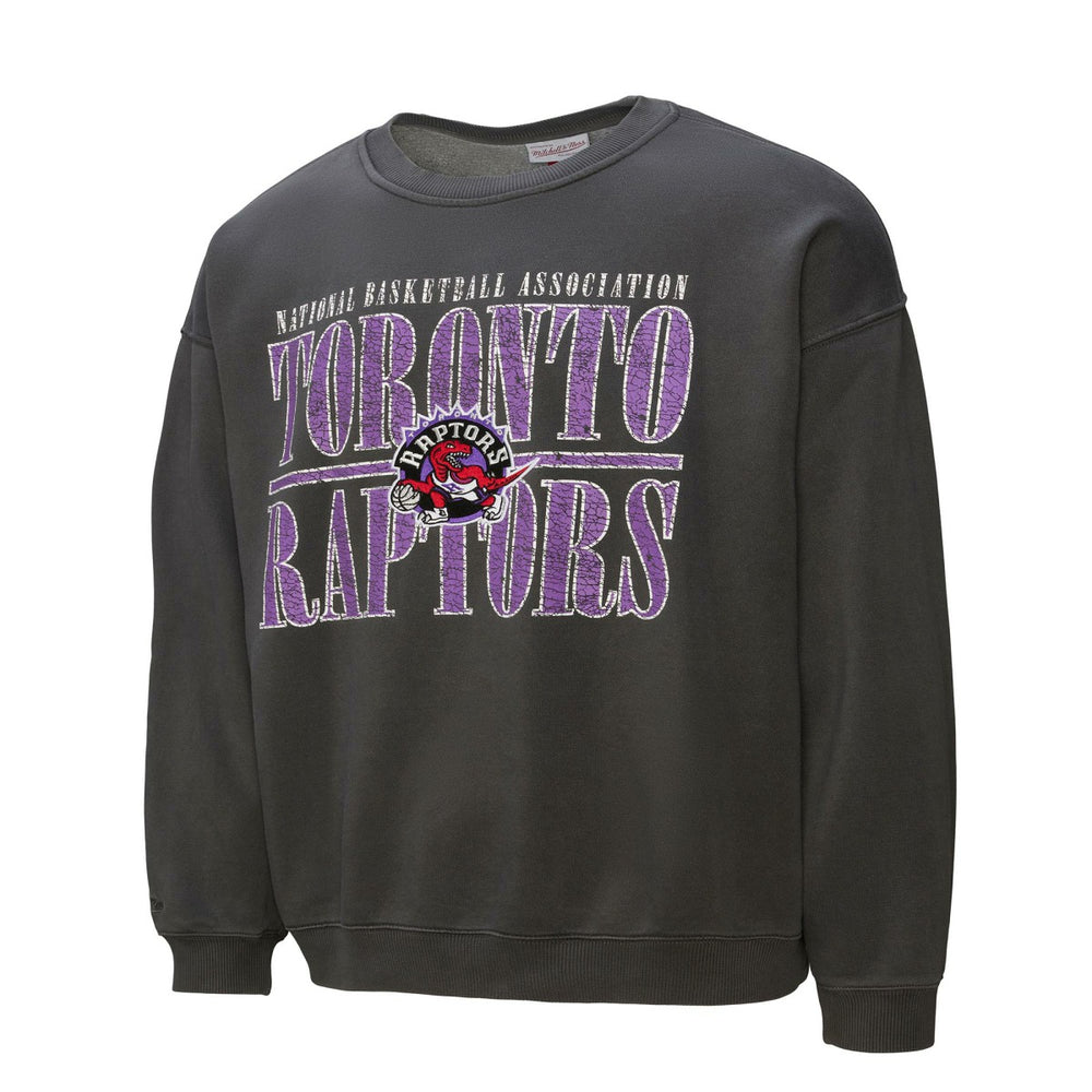 Mitchell & Ness - Toronto Raptors NBA Downtown Collection Fleece Sweatshirt - Black