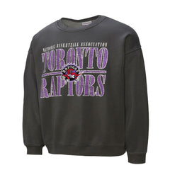 Mitchell & Ness - Toronto Raptors NBA Downtown Collection Fleece Sweatshirt - Black