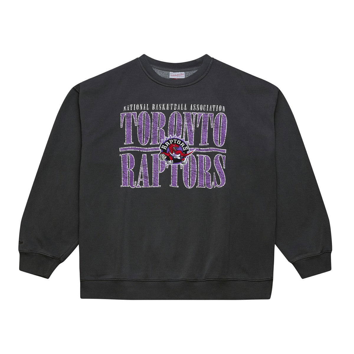 Mitchell & Ness - Toronto Raptors NBA Downtown Collection Fleece Sweatshirt - Black