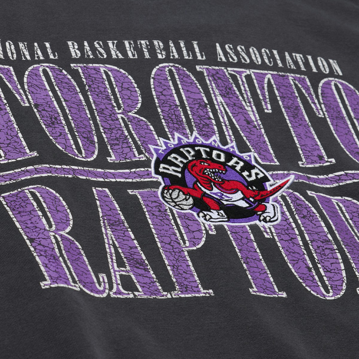 Mitchell & Ness - Toronto Raptors NBA Downtown Collection Fleece Sweatshirt - Black