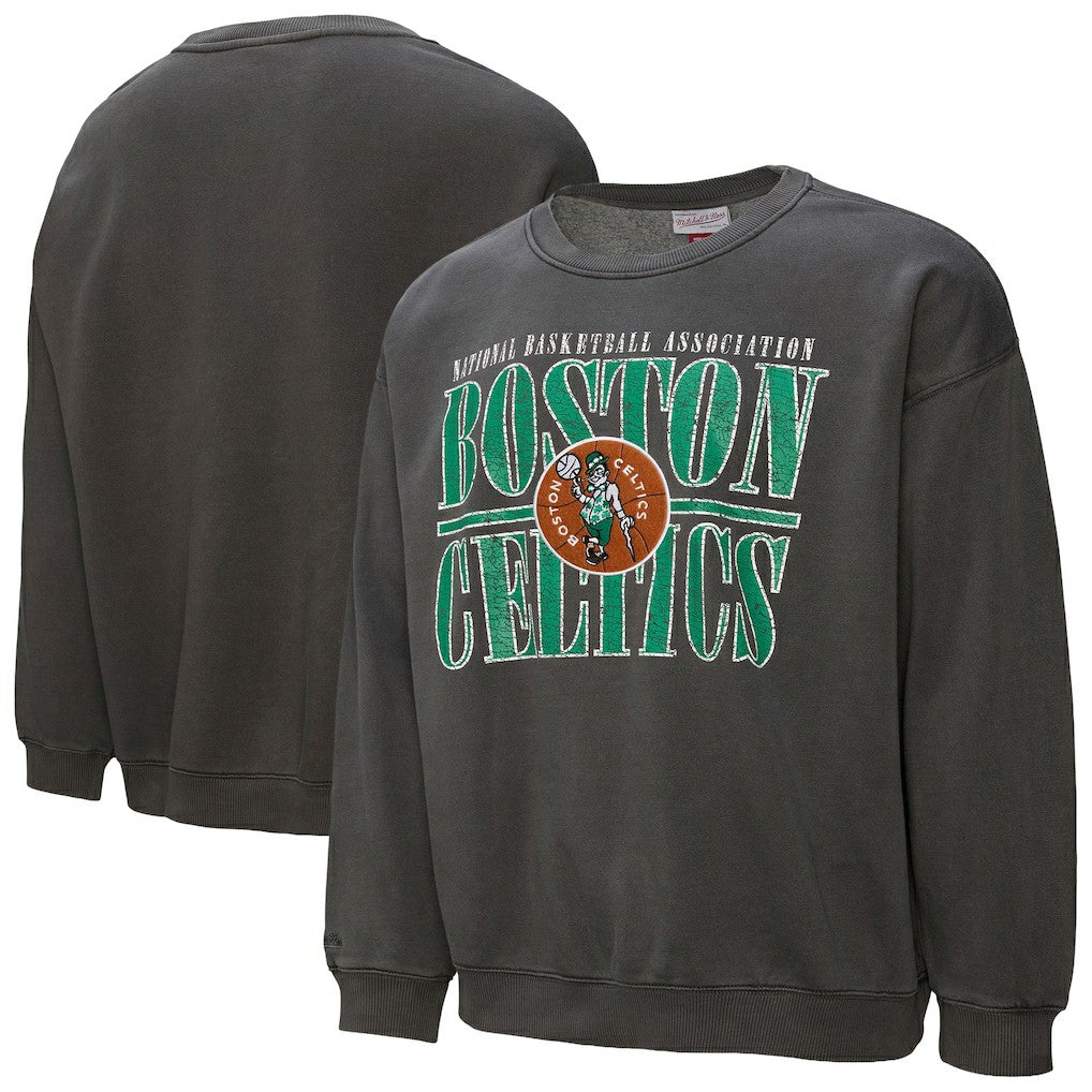 Mitchell & Ness - Boston Celtics NBA Downtown Collection Fleece Sweatshirt - Black