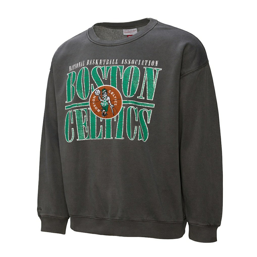 Mitchell & Ness - Boston Celtics NBA Downtown Collection Fleece Sweatshirt - Black
