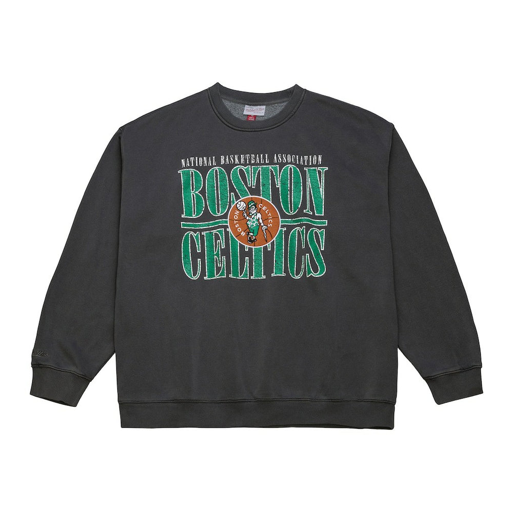 Mitchell & Ness - Boston Celtics NBA Downtown Collection Fleece Sweatshirt - Black