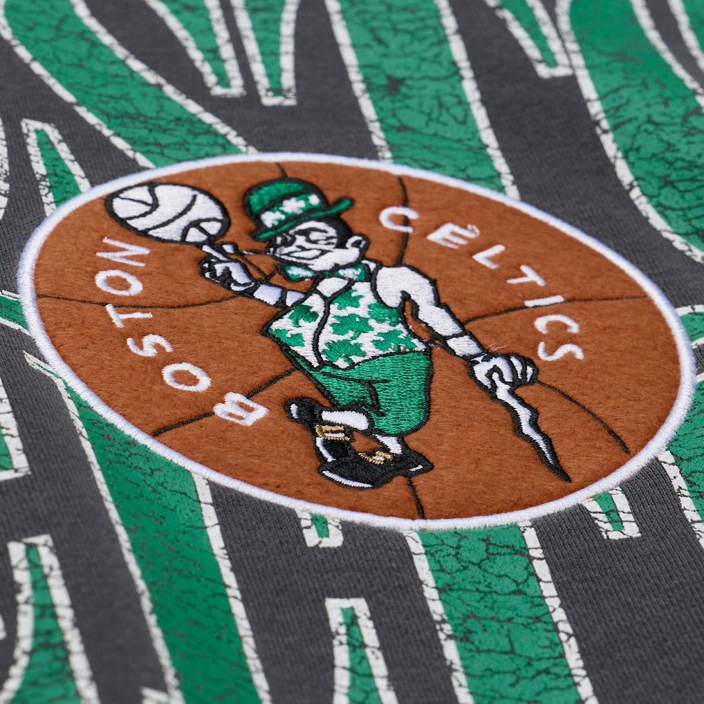 Mitchell & Ness - Boston Celtics NBA Downtown Collection Fleece Sweatshirt - Black