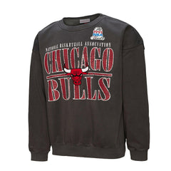 Mitchell & Ness - Chicago Bulls NBA Downtown Collection Fleece Sweatshirt - Black