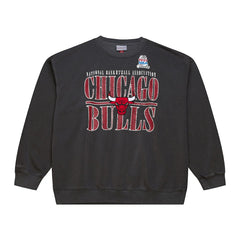 Mitchell & Ness - Chicago Bulls NBA Downtown Collection Fleece Sweatshirt - Black