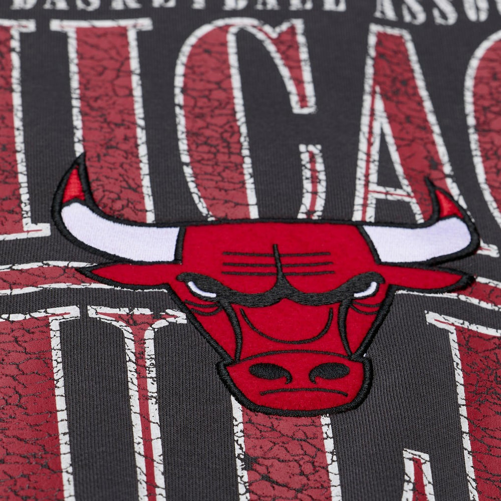 Mitchell & Ness - Chicago Bulls NBA Downtown Collection Fleece Sweatshirt - Black