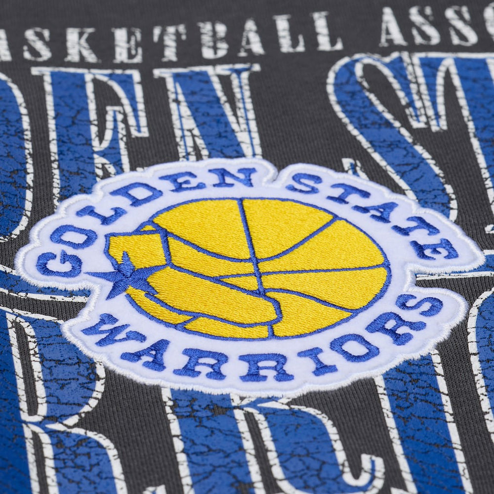 Mitchell & Ness - Golden State Warriors NBA Downtown Collection Fleece Sweatshirt - Black