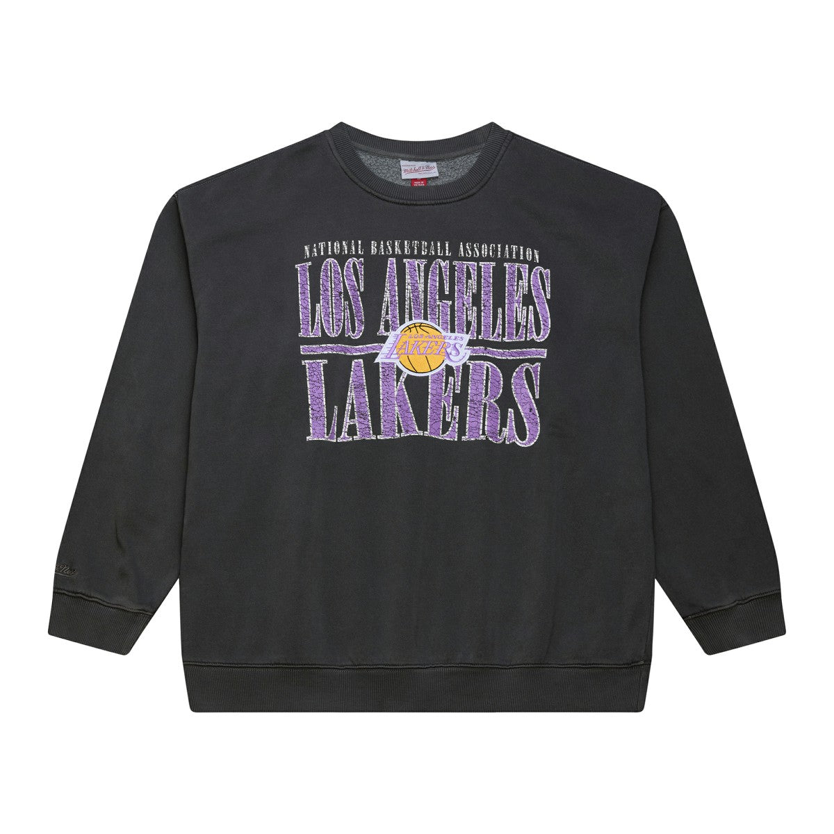 Mitchell & Ness - Los Angeles Lakers NBA Downtown Collection Fleece Sweatshirt - Black