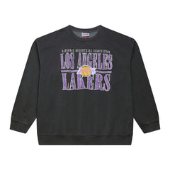 Mitchell & Ness - Los Angeles Lakers NBA Downtown Collection Fleece Sweatshirt - Black