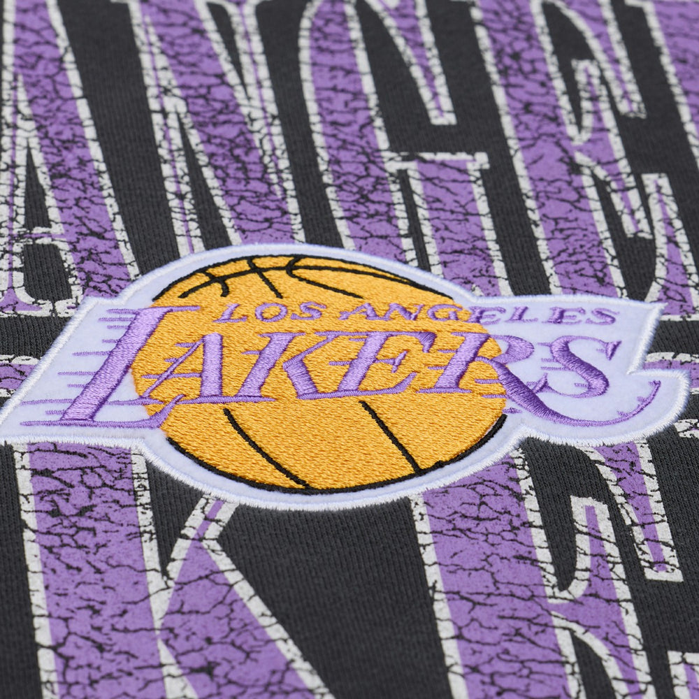 Mitchell & Ness - Los Angeles Lakers NBA Downtown Collection Fleece Sweatshirt - Black