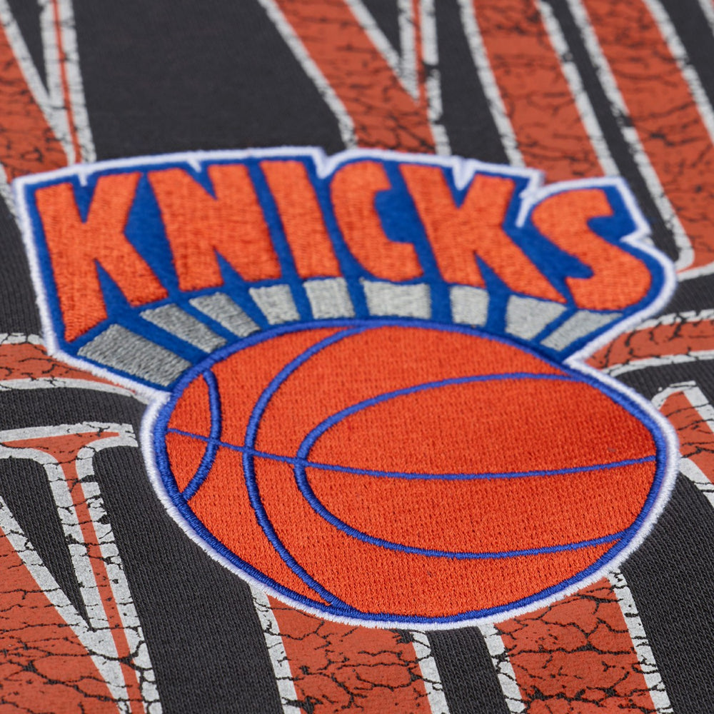 Mitchell & Ness - New York Knicks NBA Downtown Collection Fleece Sweatshirt - Black