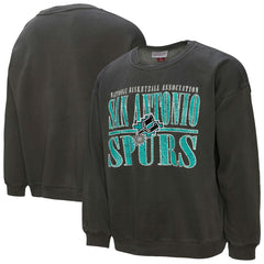 Mitchell & Ness - San Antonio Spurs NBA Downtown Collection Fleece Sweatshirt - Black