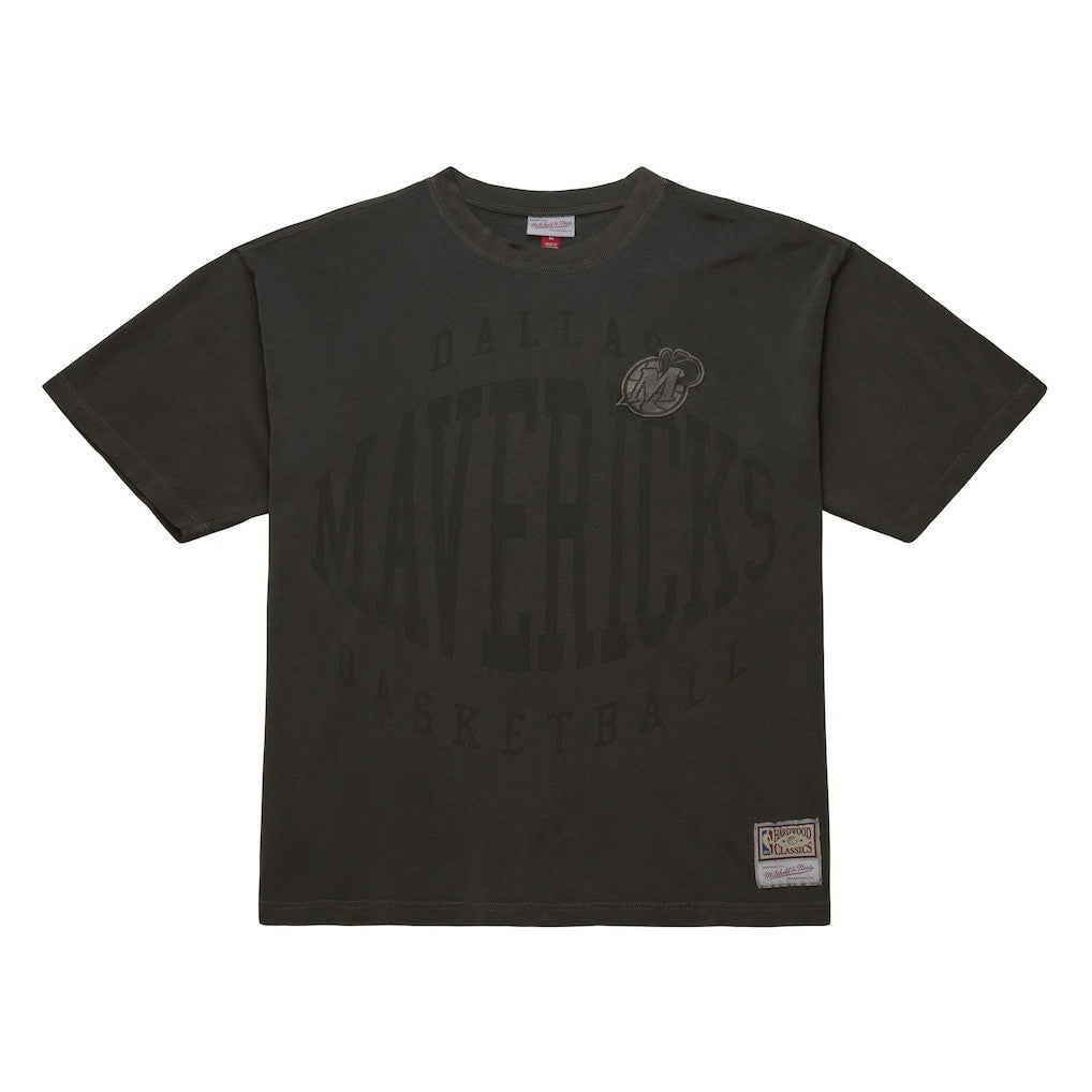 Mitchell & Ness - Dallas Mavericks Downtown Collection Premium T-Shirt - Black