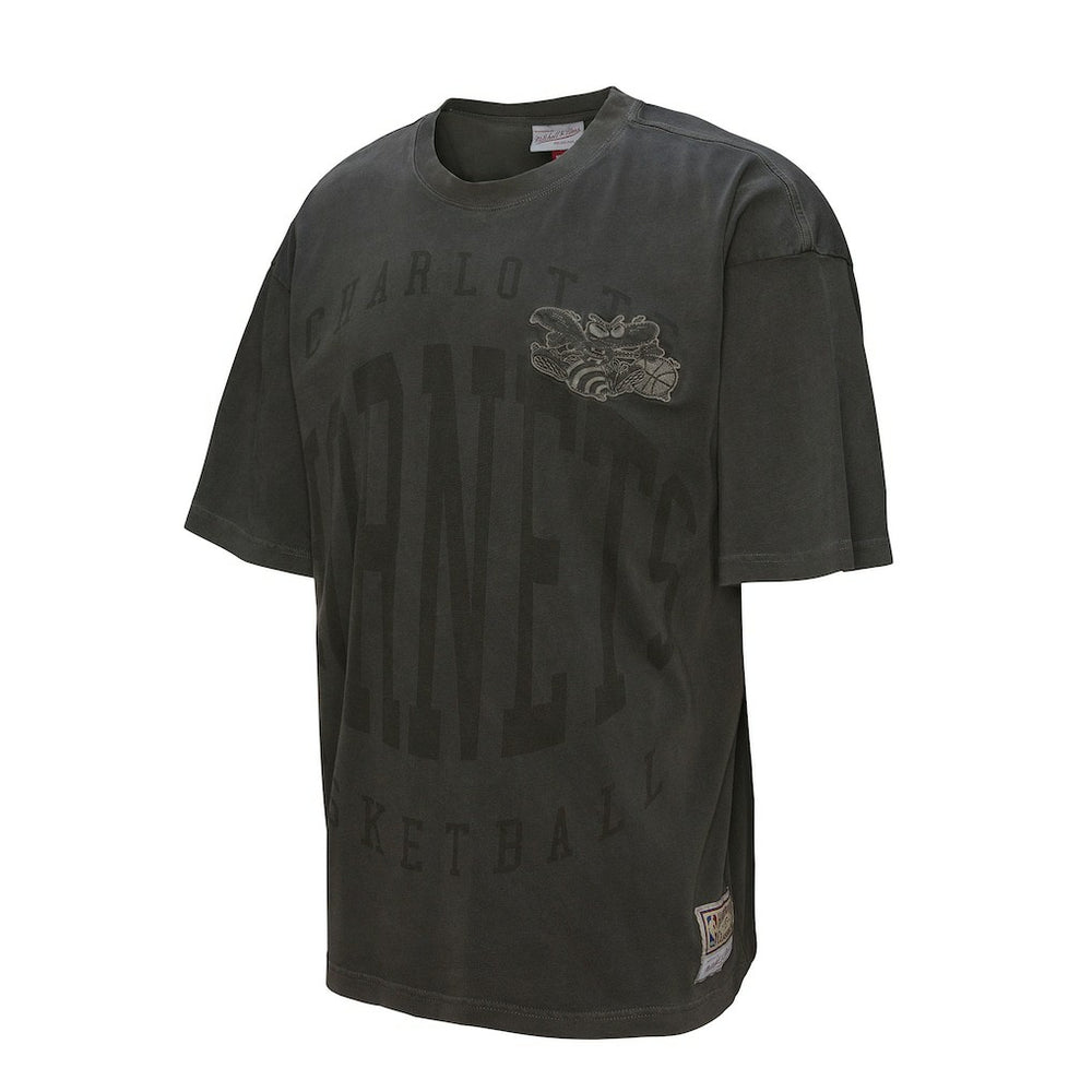 Mitchell & Ness - Charlotte Hornets Downtown Collection Premium T-Shirt - Black