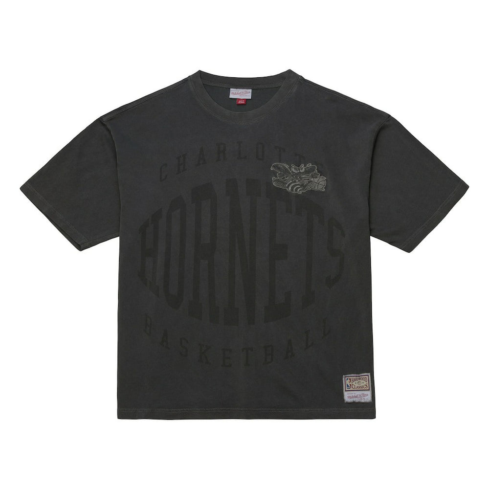 Mitchell & Ness - Charlotte Hornets Downtown Collection Premium T-Shirt - Black