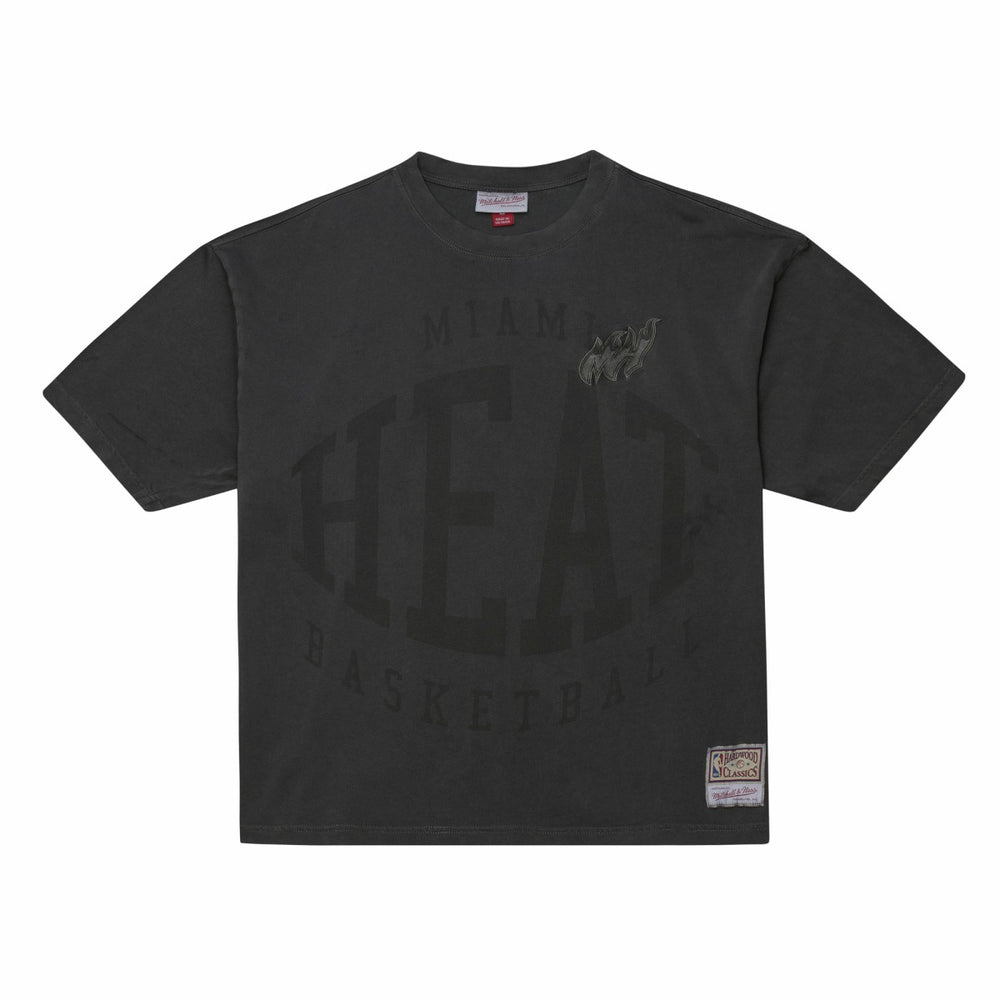 Mitchell & Ness - Miami Heat Downtown Collection Premium T-Shirt - Black