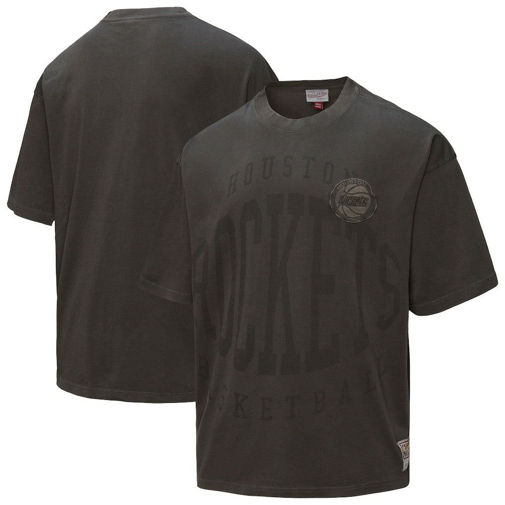 Mitchell & Ness - Houston Rockets Downtown Collection Premium T-Shirt - Black