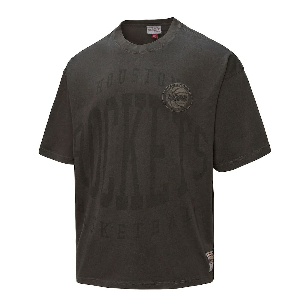 Mitchell & Ness - Houston Rockets Downtown Collection Premium T-Shirt - Black