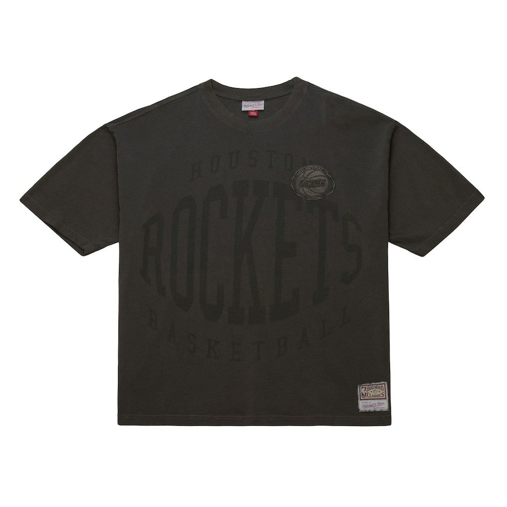 Mitchell & Ness - Houston Rockets Downtown Collection Premium T-Shirt - Black