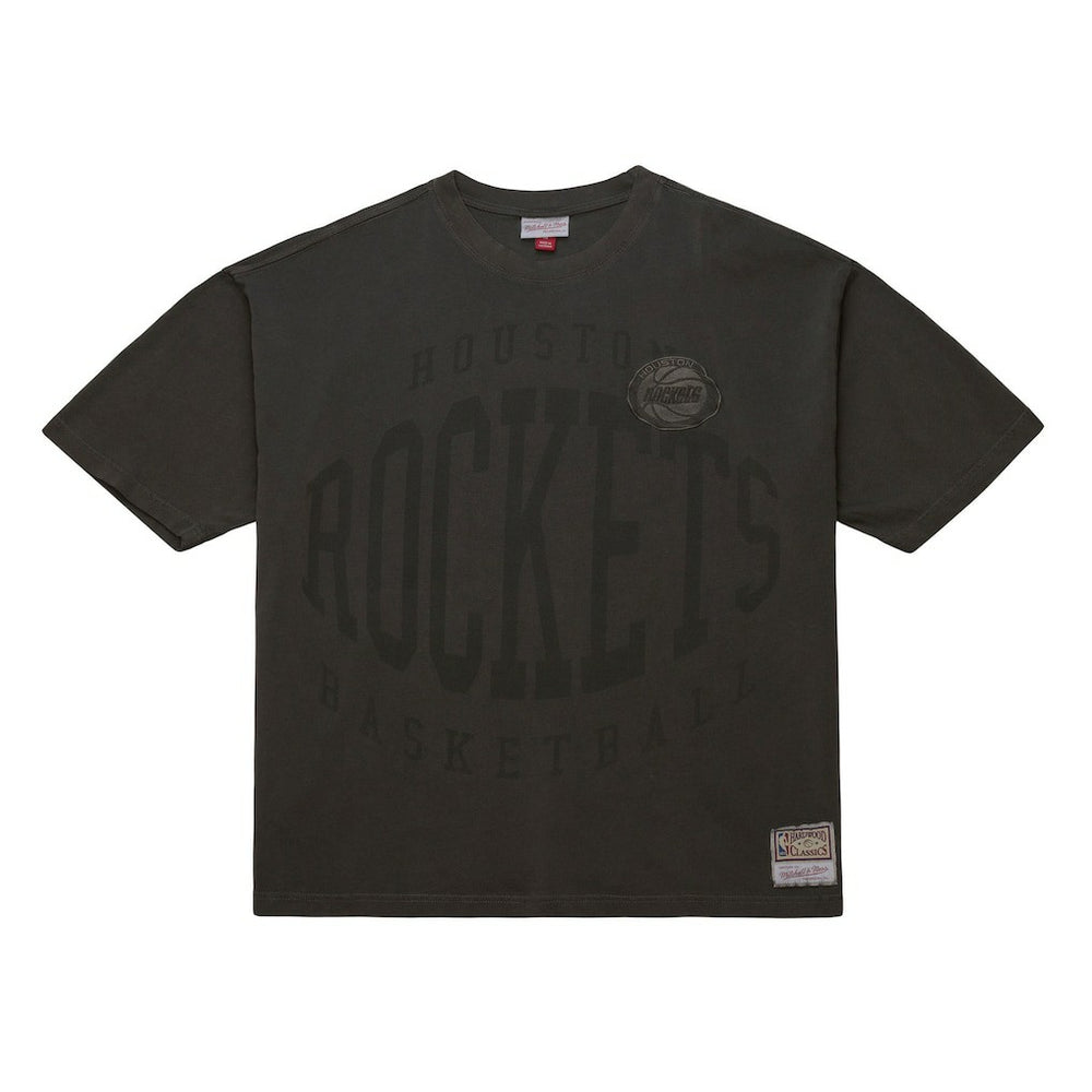 Mitchell & Ness - Houston Rockets Downtown Collection Premium T-Shirt - Black