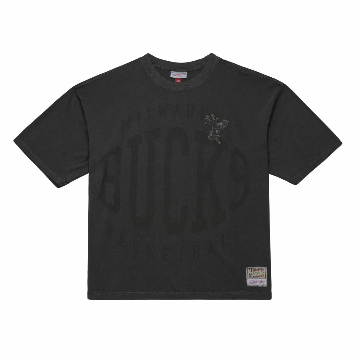 Mitchell & Ness - Milwaukee Bucks Downtown Collection Premium T-Shirt - Black