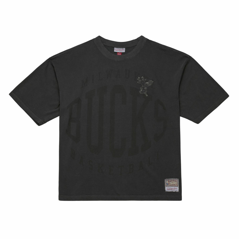 Mitchell & Ness - Milwaukee Bucks Downtown Collection Premium T-Shirt - Black