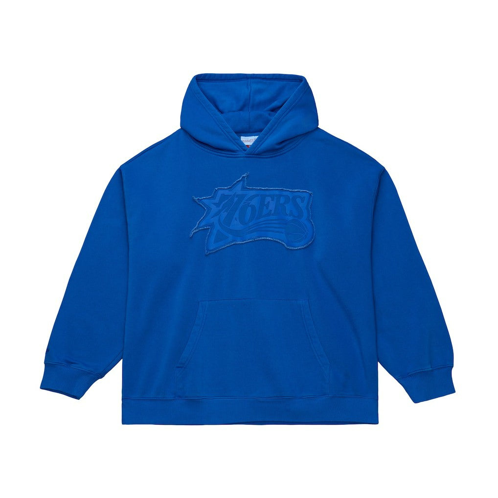 Mitchell & Ness - Philadelphia 76ers Downtown Collection Fleece Hoodie - Royal