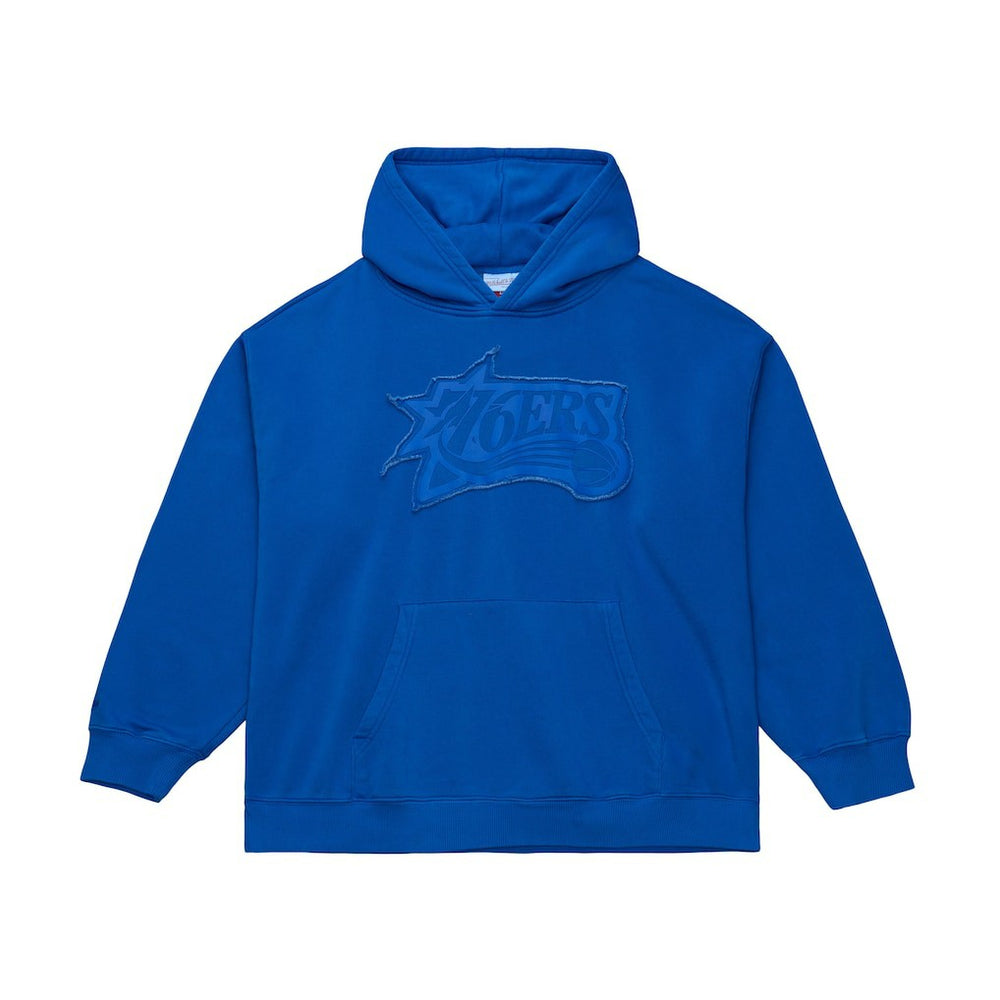 Mitchell & Ness - Philadelphia 76ers Downtown Collection Fleece Hoodie - Royal