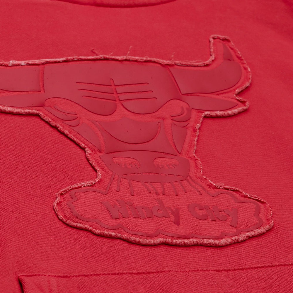 Mitchell & Ness - Chicago Bulls Downtown Collection Fleece Hoodie - Maroon
