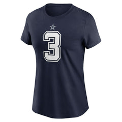 George Pickens Dallas Cowboys Women's Player Name & Number T-Shirt Navy - Nike