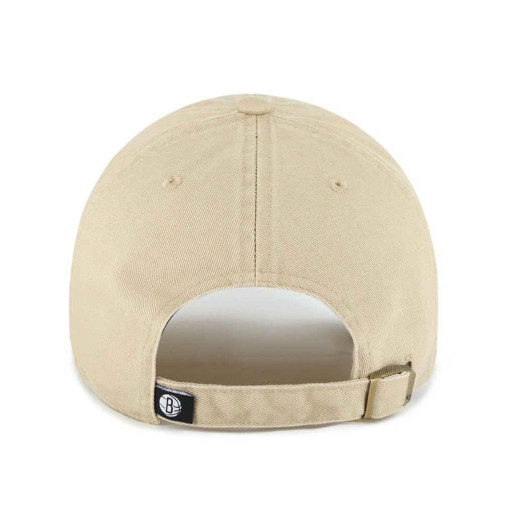 47 brand - Brooklyn Nets '47 Logo Clean Up Adjustable Hat - Khaki