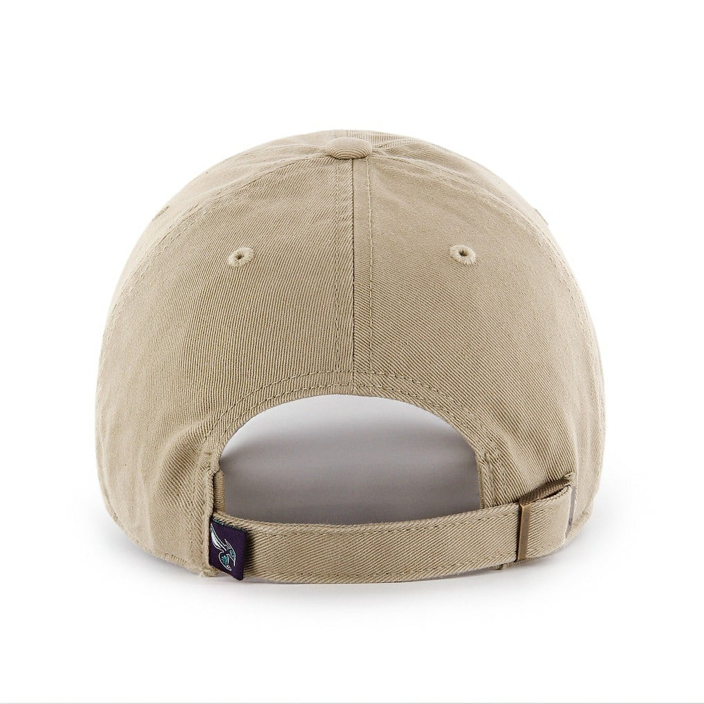 47 brand - Charlotte Hornets '47 Logo Clean Up Adjustable Hat - Khaki