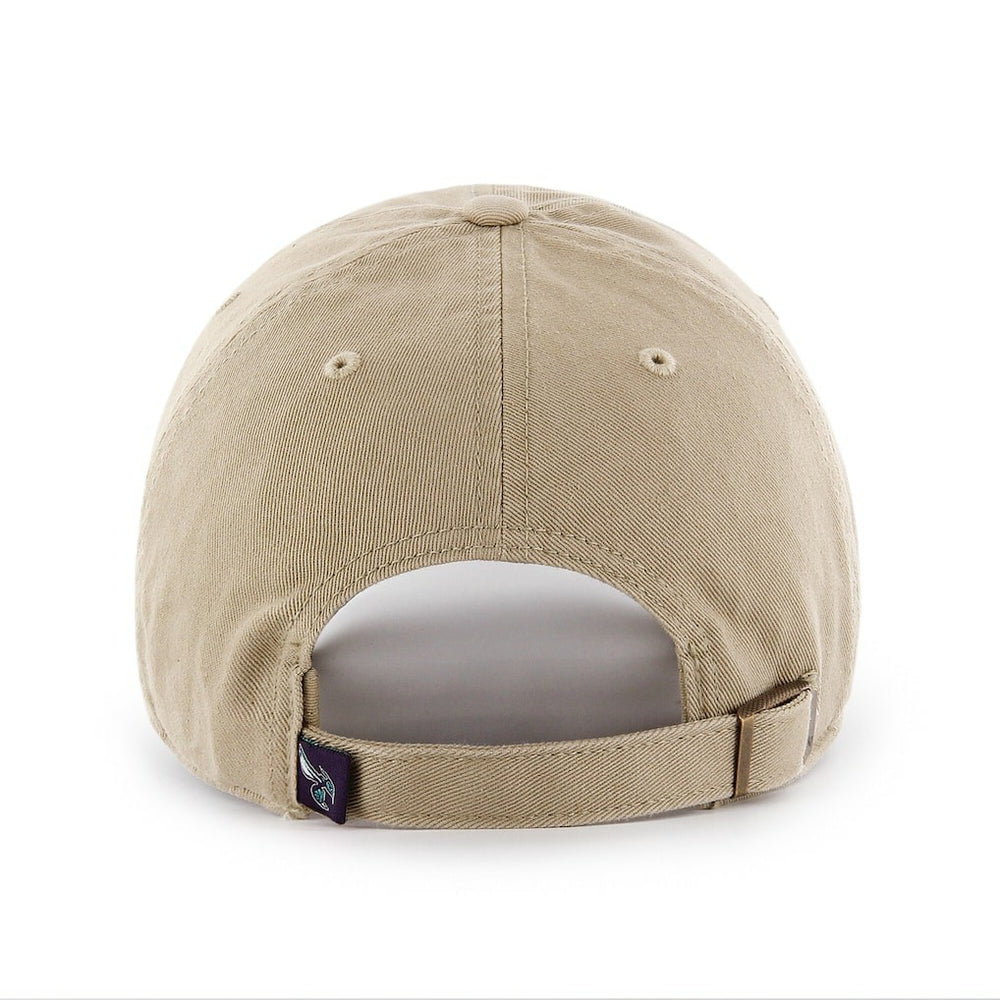47 brand - Charlotte Hornets '47 Logo Clean Up Adjustable Hat - Khaki