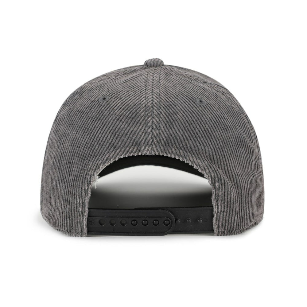 47 brand - Boston Celtics '47 Reclaim Snow Wash Corduroy Adjustable Hitch Hat - Charcoal