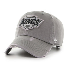 Los Angeles Kings - '47 Weathered Clean Up Adjustable Hat Charcoal