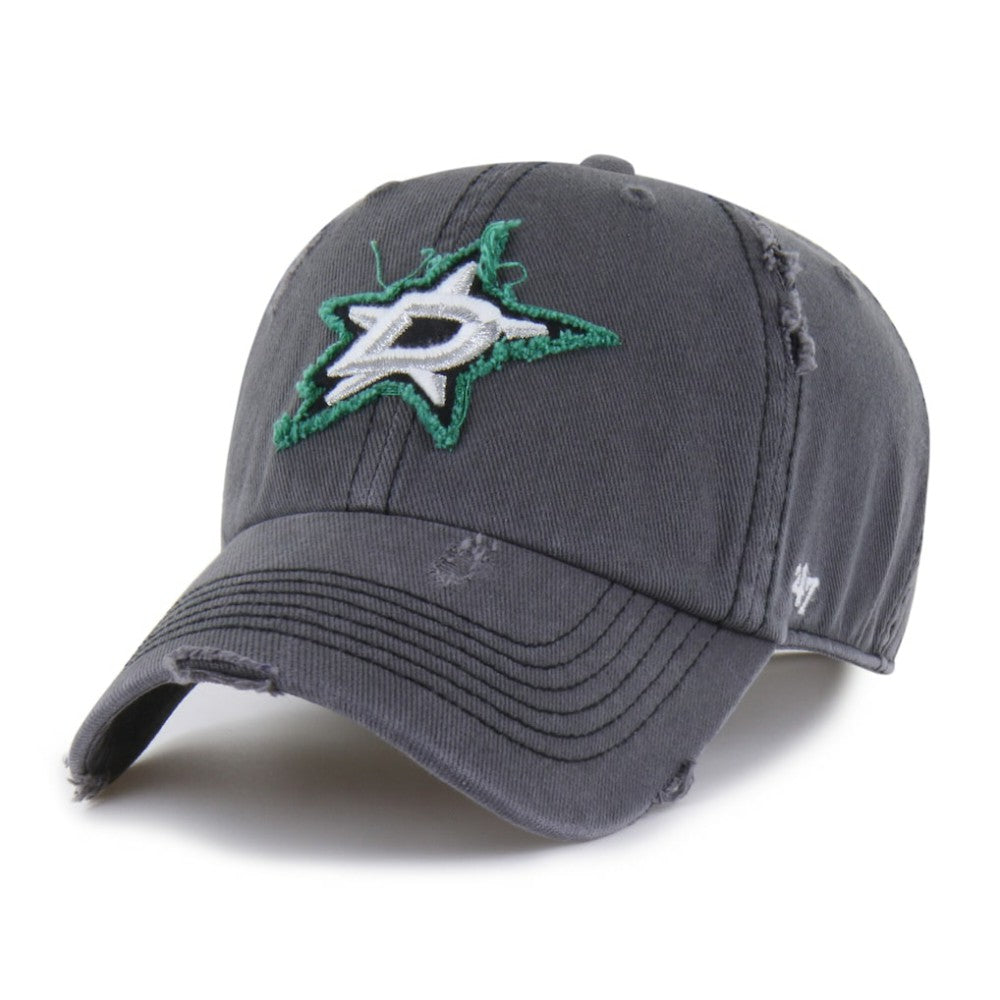 Dallas Stars - '47 Weathered Clean Up Adjustable Hat Charcoal
