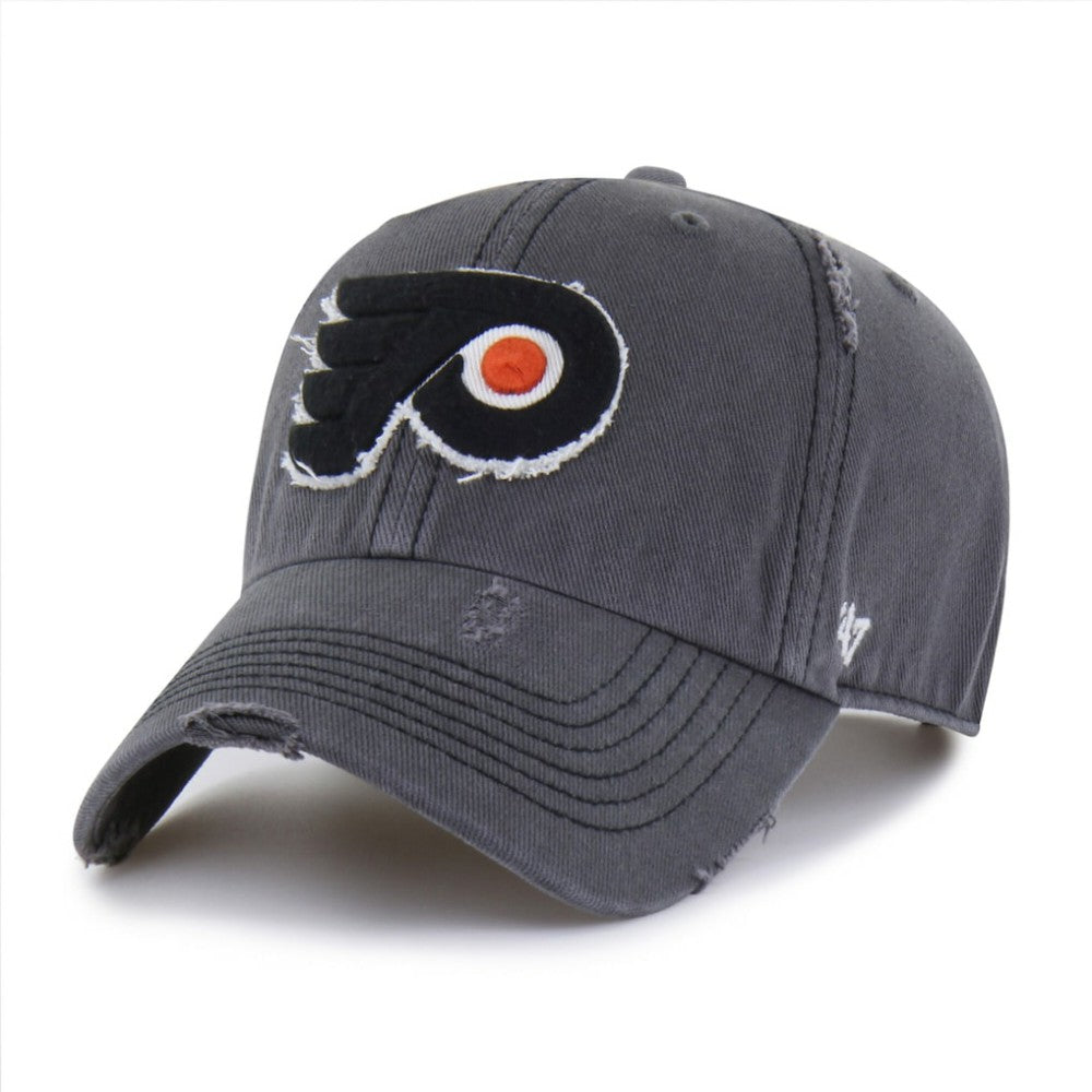 Philadelphia Flyers - '47 Weathered Clean Up Adjustable Hat Charcoal